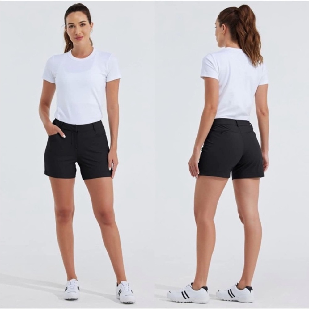 Willit Golf Shorts UPF 50+ Black Size 14 New with tags!